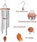 Sympathy Wind Chimes for Outside Deep Tone, Memorial Loss of a Loved, Large Wind Chimes with 6 Thicken Tubes & Hook, Outdoor Gifts Mother, Garden Decor (45IN Silver)